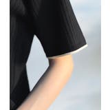 遊び心くすぐる、大人のプチ配色。袖先配色リブニット(半袖) | Classical Elf  | 詳細画像40 