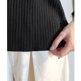 遊び心くすぐる、大人のプチ配色。袖先配色リブニット(半袖) | Classical Elf  | 詳細画像41 