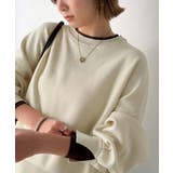 ちらっ見せでお洒落を格上げ。袖ボタンバイカラーミラノリブニット(長袖) | Classical Elf | 詳細画像5