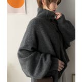 ゆったりもちっと主役級♪ボタンデザインラグランニットカーディガン(オーバーサイズ… | Classical Elf | 詳細画像13