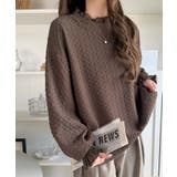 前も後ろも、ときめく一枚！ぽこぽこ素材×フリルで、大人可愛い。前後2way フク… | Classical Elf  | 詳細画像32 