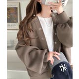 シンプル派の“欲しい”をくすぐる。ぽわん袖×多ボタン♪ダンボール素材リングドット… | Classical Elf | 詳細画像9