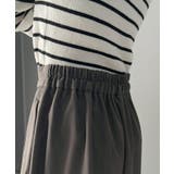 トレンドライクなシルエット。ボリュームフロントタックキュロットパンツ | Classical Elf  | 詳細画像20 