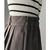 トレンドライクなシルエット。ボリュームフロントタックキュロットパンツ | Classical Elf  | 詳細画像21 