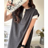 リラクシーな大人カジュアル。綿100%カフタン調サイドスリット前後2wayデニム… | Classical Elf | 詳細画像11