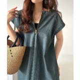 オーバーダイ | リラクシーな大人カジュアル。綿100%カフタン調サイドスリット前後2wayデニム… | Classical Elf