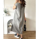 リラクシーな大人カジュアル。綿100%カフタン調サイドスリット前後2wayデニム… | Classical Elf | 詳細画像20