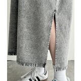 リラクシーな大人カジュアル。綿100%カフタン調サイドスリット前後2wayデニム… | Classical Elf | 詳細画像34