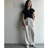 大人ガーリーに見せる。2wayオフショルフリルデザインシアーブラウス | Classical Elf | 詳細画像15