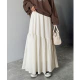 レトロなムードが大人可愛い。シアーサッカーアシンメトリーティアードスカート(ロン… | Classical Elf  | 詳細画像1