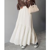 レトロなムードが大人可愛い。シアーサッカーアシンメトリーティアードスカート(ロン… | Classical Elf  | 詳細画像2