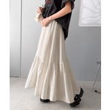 レトロなムードが大人可愛い。シアーサッカーアシンメトリーティアードスカート(ロン… | Classical Elf  | 詳細画像16