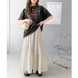 レトロなムードが大人可愛い。シアーサッカーアシンメトリーティアードスカート(ロン… | Classical Elf  | 詳細画像17