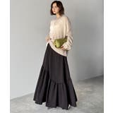 レトロなムードが大人可愛い。シアーサッカーアシンメトリーティアードスカート(ロン… | Classical Elf  | 詳細画像21