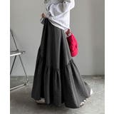 レトロなムードが大人可愛い。シアーサッカーアシンメトリーティアードスカート(ロン… | Classical Elf  | 詳細画像37