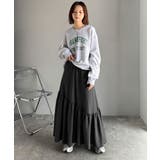 レトロなムードが大人可愛い。シアーサッカーアシンメトリーティアードスカート(ロン… | Classical Elf  | 詳細画像39