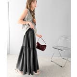 レトロなムードが大人可愛い。シアーサッカーアシンメトリーティアードスカート(ロン… | Classical Elf  | 詳細画像49