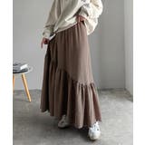 レトロなムードが大人可愛い。シアーサッカーアシンメトリーティアードスカート(ロン… | Classical Elf  | 詳細画像55