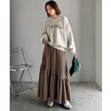 レトロなムードが大人可愛い。シアーサッカーアシンメトリーティアードスカート(ロン… | Classical Elf  | 詳細画像61