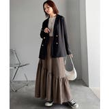 レトロなムードが大人可愛い。シアーサッカーアシンメトリーティアードスカート(ロン… | Classical Elf  | 詳細画像63