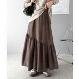 レトロなムードが大人可愛い。シアーサッカーアシンメトリーティアードスカート(ロン… | Classical Elf  | 詳細画像65