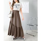 レトロなムードが大人可愛い。シアーサッカーアシンメトリーティアードスカート(ロン… | Classical Elf  | 詳細画像69