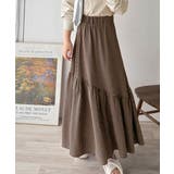 レトロなムードが大人可愛い。シアーサッカーアシンメトリーティアードスカート(ロン… | Classical Elf  | 詳細画像71