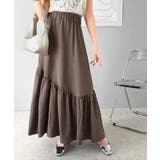 レトロなムードが大人可愛い。シアーサッカーアシンメトリーティアードスカート(ロン… | Classical Elf  | 詳細画像74