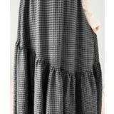 レトロなムードが大人可愛い。シアーサッカーアシンメトリーティアードスカート(ロン… | Classical Elf  | 詳細画像76