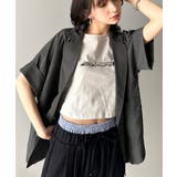 大人の抜け感を楽しむ。麻調シアードルマンショートスリーブジャケット | Classical Elf  | 詳細画像14 