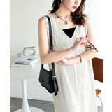 ヴィンテージ感漂う上品アイテム。前後2WAYレース切替ワンピース | Classical Elf | 詳細画像7