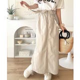 ツヤ感と品格を纏う、大人女性のミリタリースタイル。サスペンダーミリタリースカート | Classical Elf  | 詳細画像35 