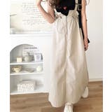 ツヤ感と品格を纏う、大人女性のミリタリースタイル。サスペンダーミリタリースカート | Classical Elf  | 詳細画像37 