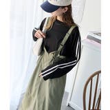 ツヤ感と品格を纏う、大人女性のミリタリースタイル。サスペンダーミリタリースカート | Classical Elf  | 詳細画像44 