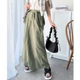 ツヤ感と品格を纏う、大人女性のミリタリースタイル。サスペンダーミリタリースカート | Classical Elf  | 詳細画像51 