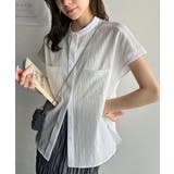 軽やかな風を感じて爽やかに。Wポケットフレンチスリーブシャツ | Classical Elf | 詳細画像1