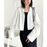 絶妙なバランスで着映え！マルチwayショート丈ロングワイドスリーブシャツ(ロール… | Classical Elf  | 詳細画像9 