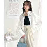 絶妙なバランスで着映え！マルチwayショート丈ロングワイドスリーブシャツ(ロール… | Classical Elf  | 詳細画像10 