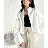 絶妙なバランスで着映え！マルチwayショート丈ロングワイドスリーブシャツ(ロール… | Classical Elf  | 詳細画像11 