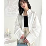 絶妙なバランスで着映え！マルチwayショート丈ロングワイドスリーブシャツ(ロール… | Classical Elf  | 詳細画像12 