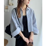 絶妙なバランスで着映え！マルチwayショート丈ロングワイドスリーブシャツ(ロール… | Classical Elf  | 詳細画像31 