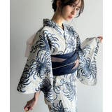 浴衣２点セット。クラシカルモダンな滝流れ浴衣（滝流れ浴衣・帯） | Classical Elf  | 詳細画像13 