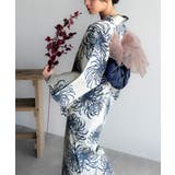 浴衣２点セット。クラシカルモダンな滝流れ浴衣（滝流れ浴衣・帯） | Classical Elf  | 詳細画像17 