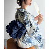 浴衣２点セット。クラシカルモダンな滝流れ浴衣（滝流れ浴衣・帯） | Classical Elf  | 詳細画像22 