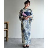 浴衣２点セット。クラシカルモダンな滝流れ浴衣（滝流れ浴衣・帯） | Classical Elf  | 詳細画像28 