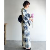 浴衣２点セット。クラシカルモダンな滝流れ浴衣（滝流れ浴衣・帯） | Classical Elf  | 詳細画像29 