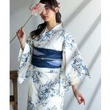 浴衣２点セット。クラシカルモダンな滝流れ浴衣（滝流れ浴衣・帯） | Classical Elf  | 詳細画像35 