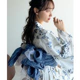 浴衣２点セット。クラシカルモダンな滝流れ浴衣（滝流れ浴衣・帯） | Classical Elf  | 詳細画像38 