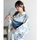 浴衣２点セット。クラシカルモダンな滝流れ浴衣（滝流れ浴衣・帯） | Classical Elf  | 詳細画像47 