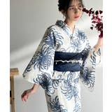 浴衣２点セット。クラシカルモダンな滝流れ浴衣（滝流れ浴衣・帯） | Classical Elf  | 詳細画像3 